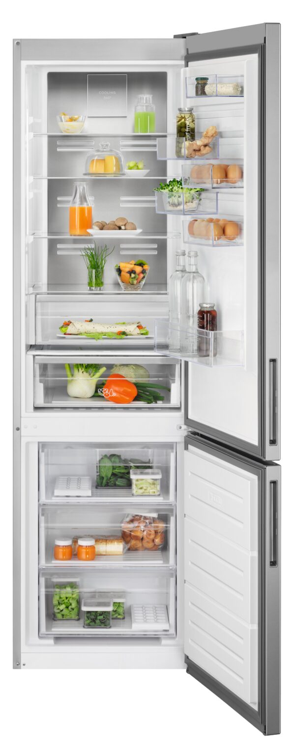 PSEERF200PA0001C Chłodziarko-zamrażarka z dolnym zamrażalnikiem seria 700 Electrolux LNT7ME34X2